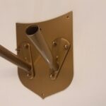 support mural pour drapeau