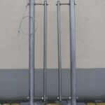 support mural pour drapeau