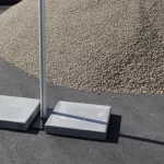 baza catarg telescopic