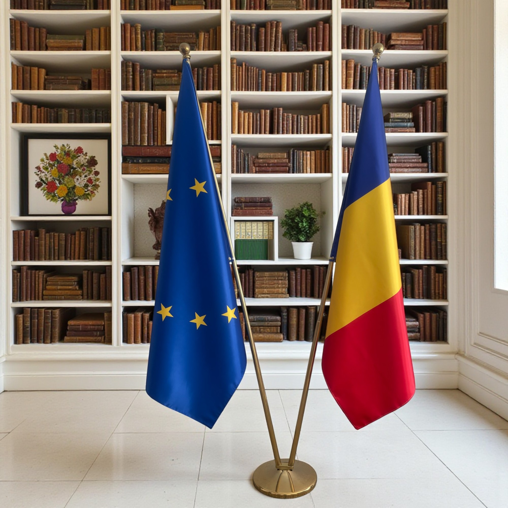 suport steag romania