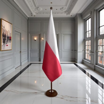 suport steag polonia