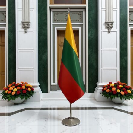 suport steag lituania