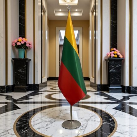 suport steag lituania