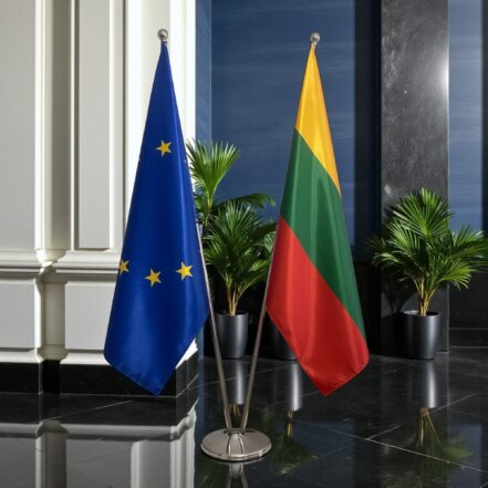 suport steag lituania