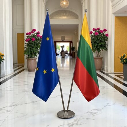 suport steag lituania