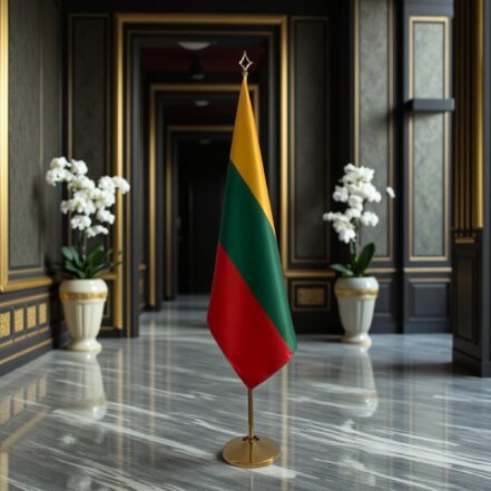suport steag lituania