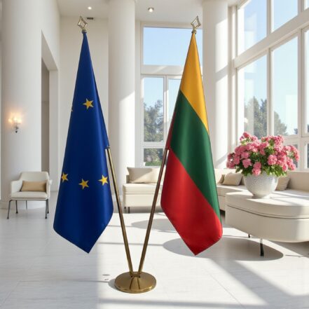 suport steag lituania