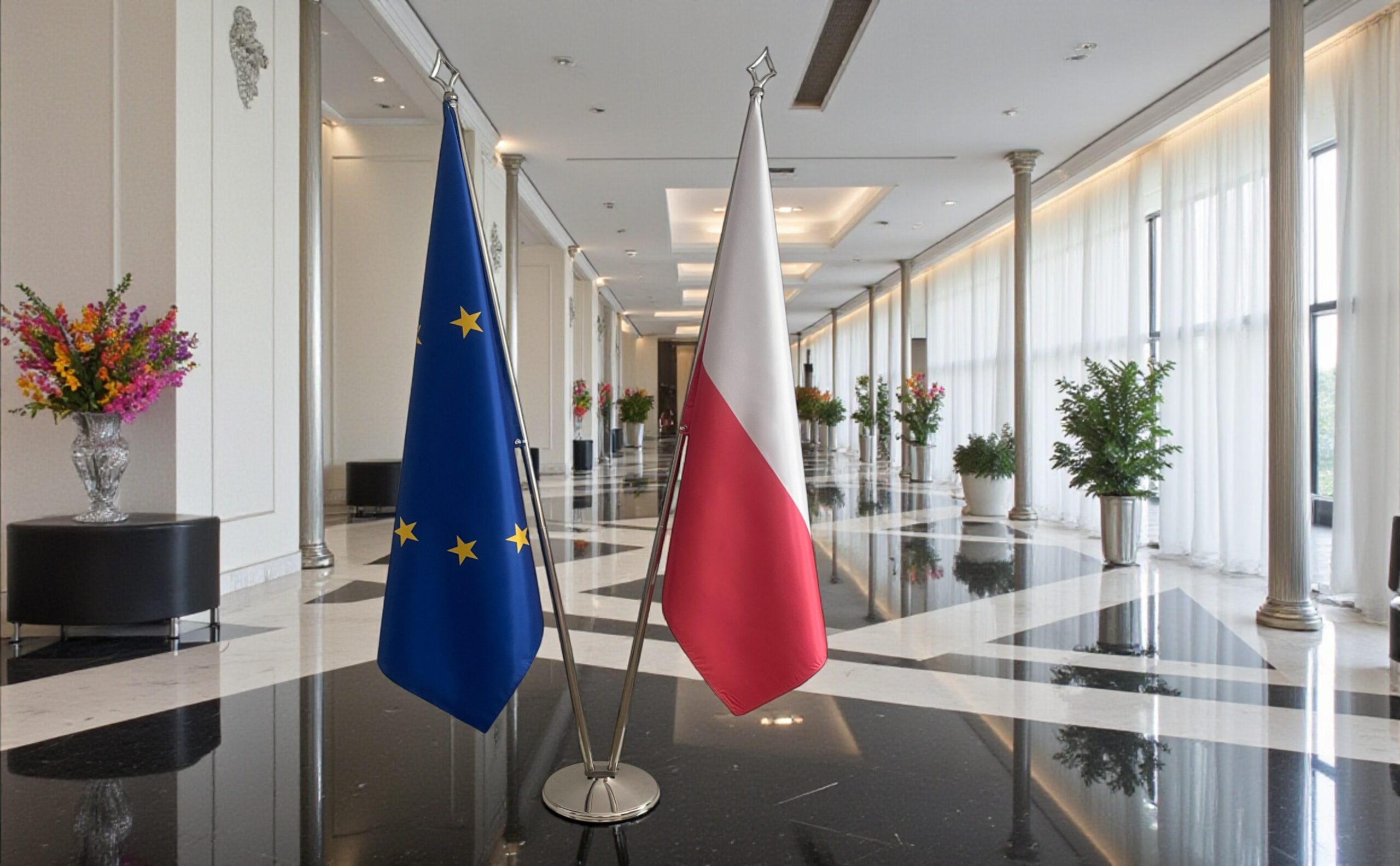 suport steag polonia