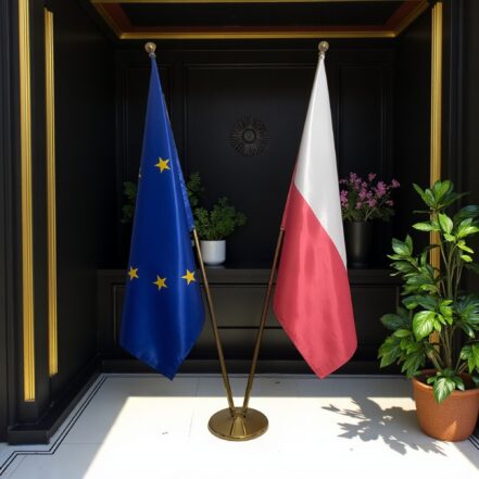 suport steag polonia