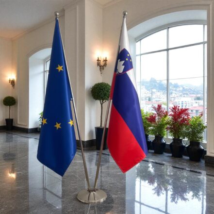 suport steag slovenia