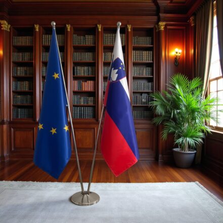 suport steag slovenia