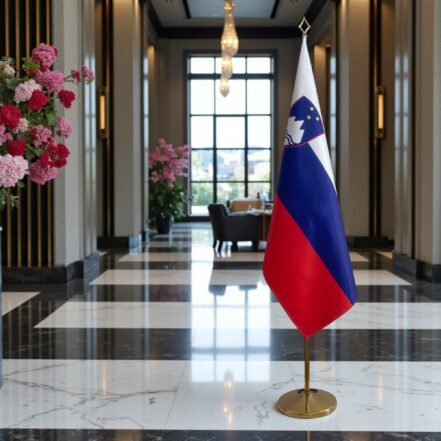 suport steag slovenia