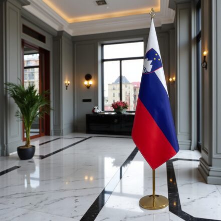 suport steag slovenia