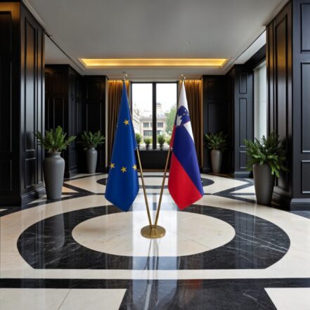 suport steag slovenia