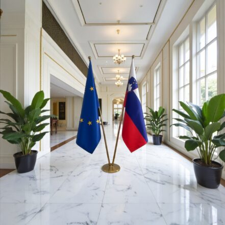 suport steag slovenia