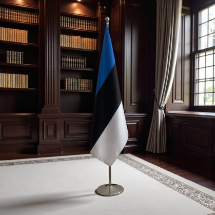 suport steag estonia