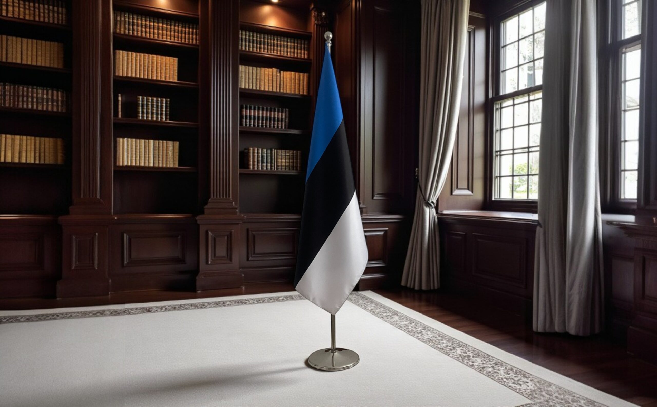 suport steag estonia
