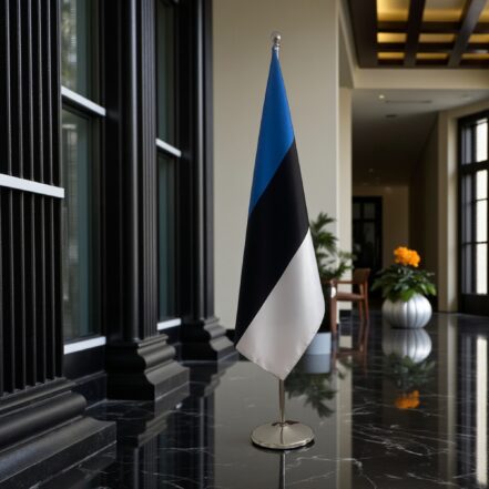 suport steag estonia