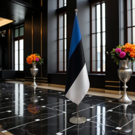 suport steag estonia