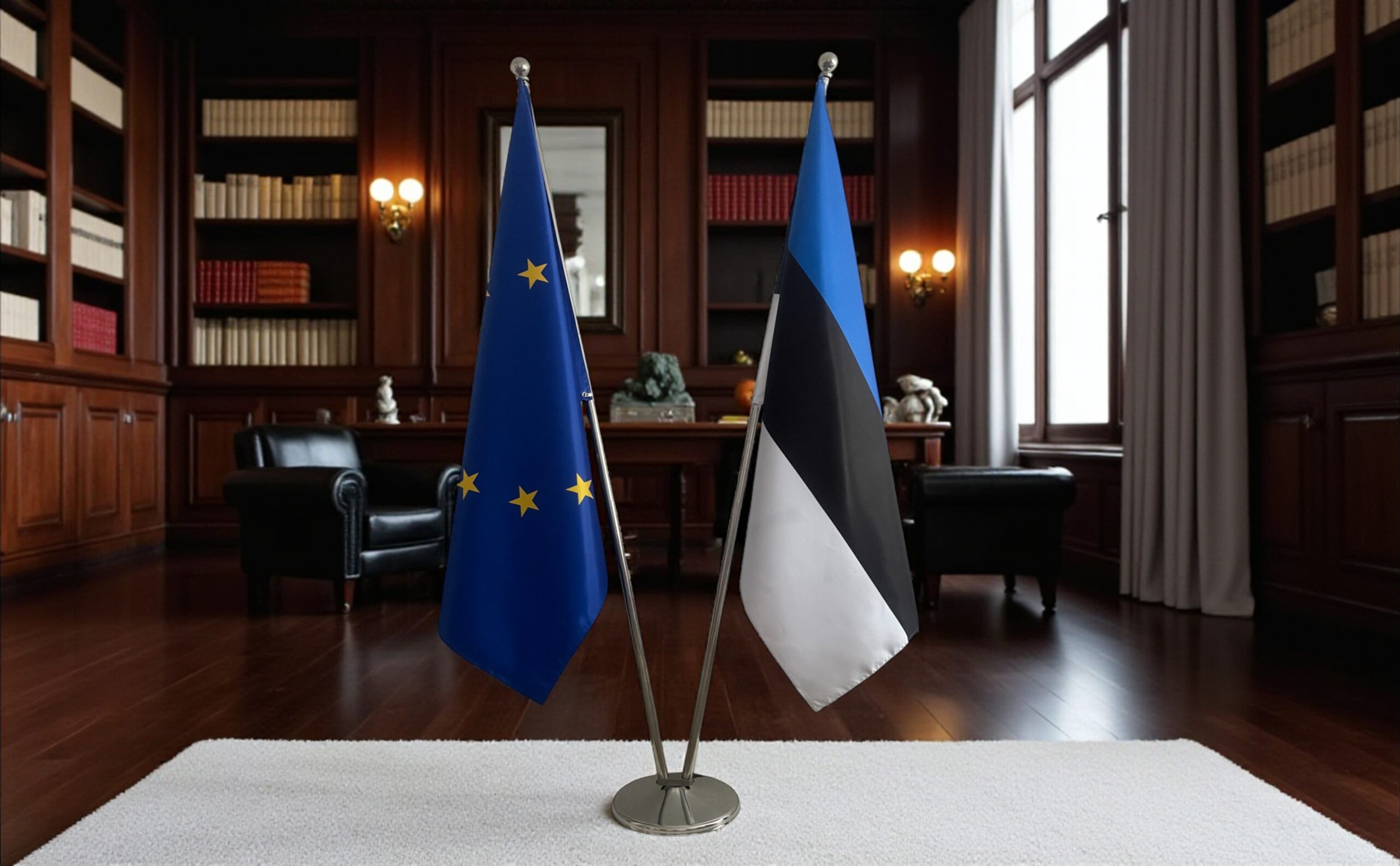 suport steag estonia