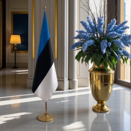 suport steag estonia