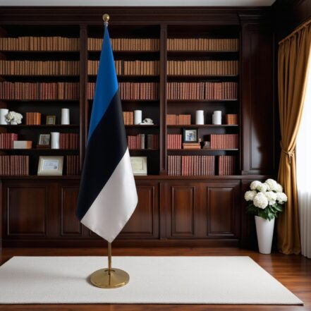 suport steag estonia