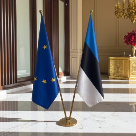 suport steag estonia