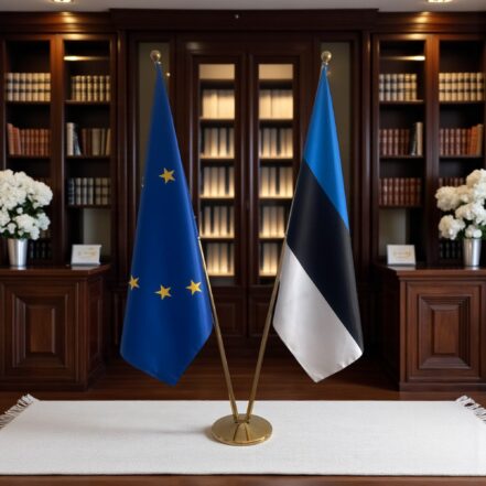 suport steag estonia