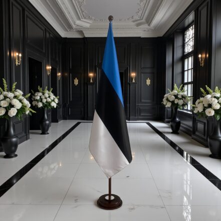 suport steag estonia