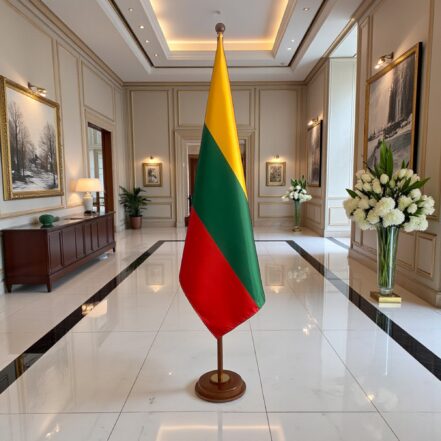 suport steag lituania