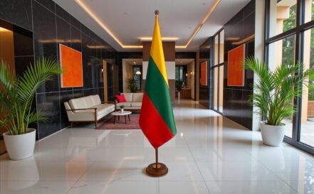 suport steag lituania