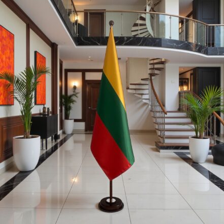 suport steag lituania