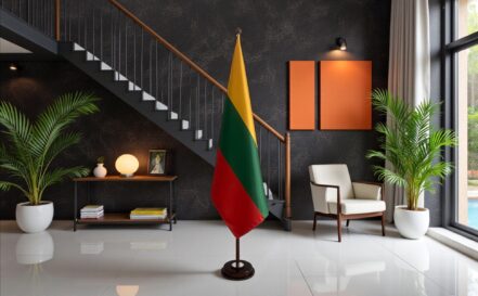 suport steag lituania