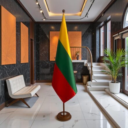 suport steag lituania