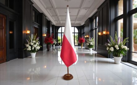 suport steag polonia