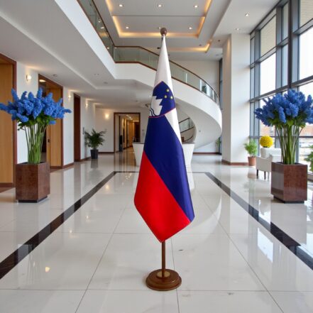 suport steag slovenia